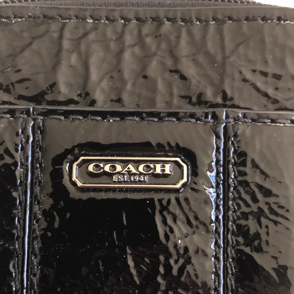 Coach leather wristlet - Picture 2 of 3